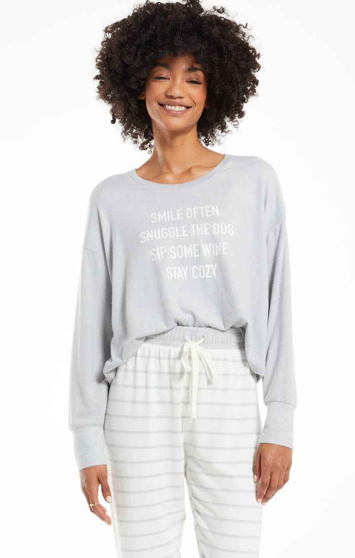 Z SUPPLY Lina Smile LS Top Z SUPPLY Lina Smile LS Top