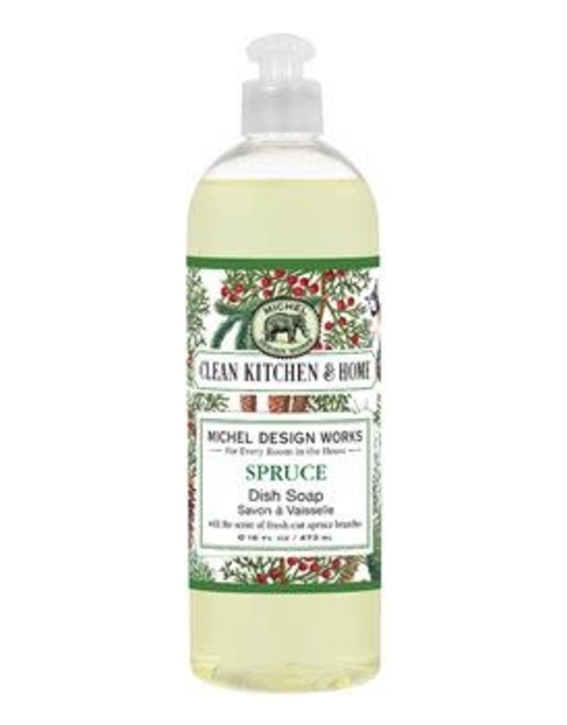 MICHEL DESIGN WORKS SPRUCE LIQUID DISH SOAP