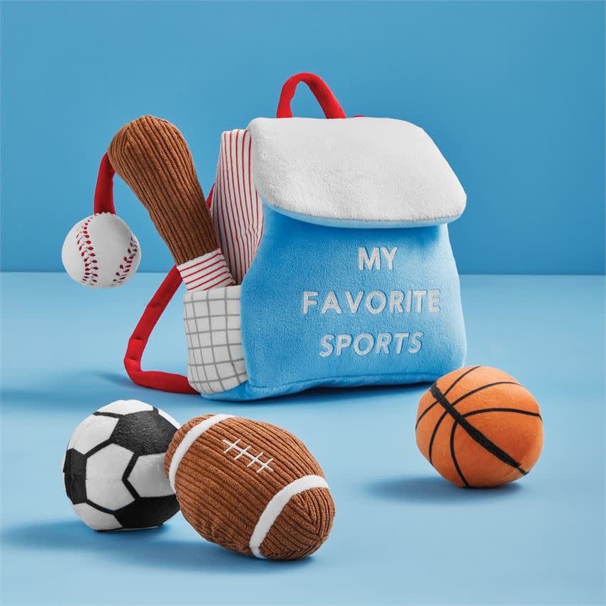 MUD PIE MY FAVORITE SPORTS PLUSH SET MUD PIE MY FAVORITE SPORTS PLUSH SET