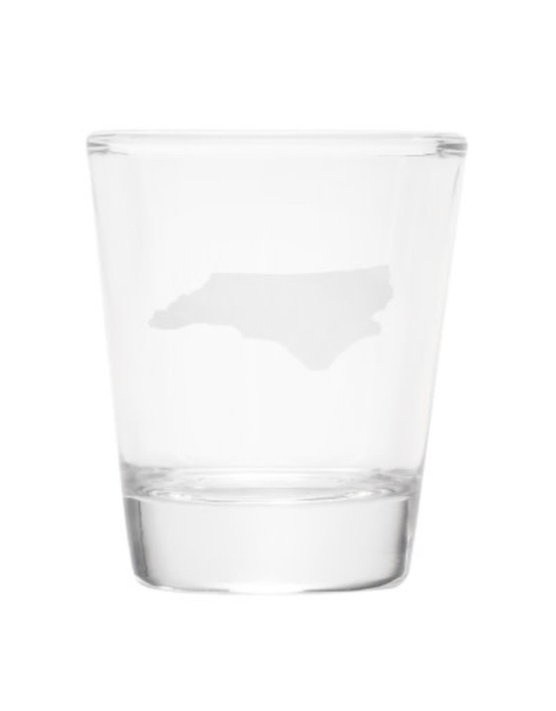 NORTH CAROLINA SHOT GLASS