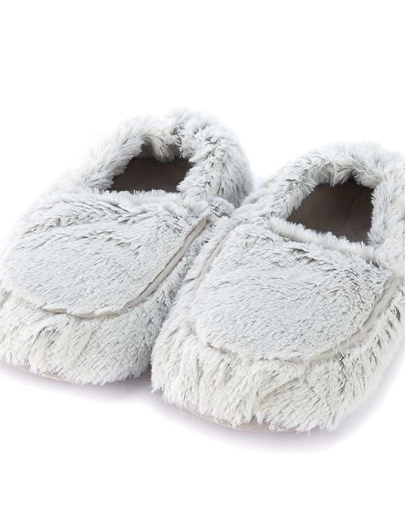 warmies GRAY WARMIE SLIPPERS