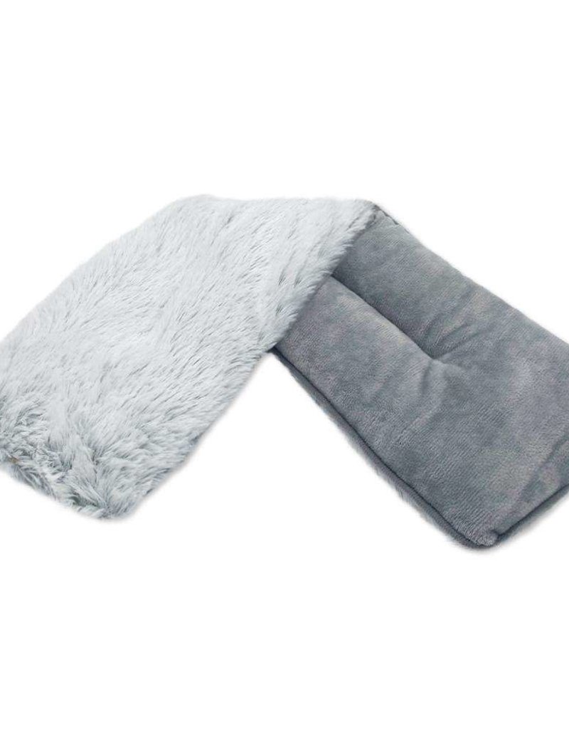 warmies GRAY MARSHMALLOW WARMIE PLUSH WRAP