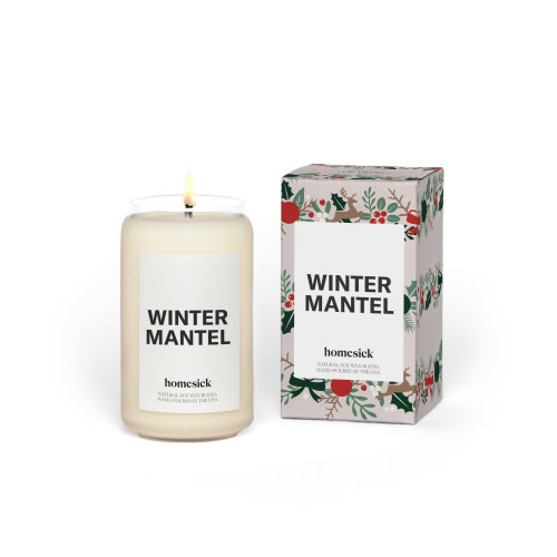 Homesick Candles WINTER MANTLE CANDLE Homesick Candles WINTER MANTLE CANDLE