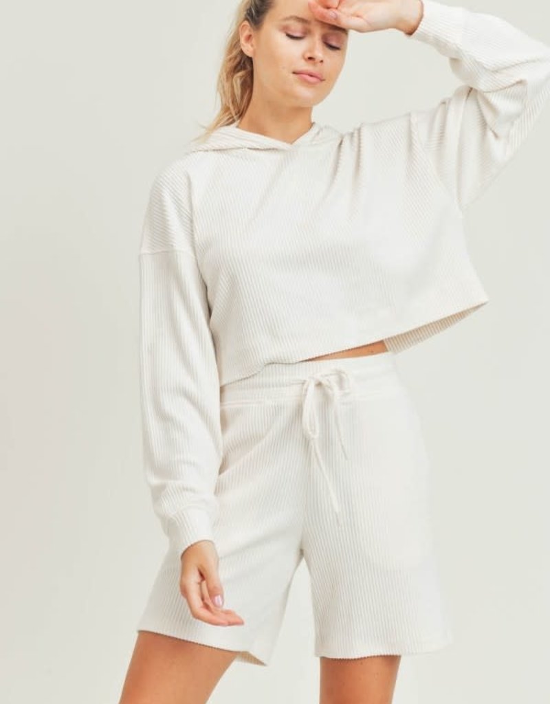 MONO B THE JERRI CROPPED HOODIE