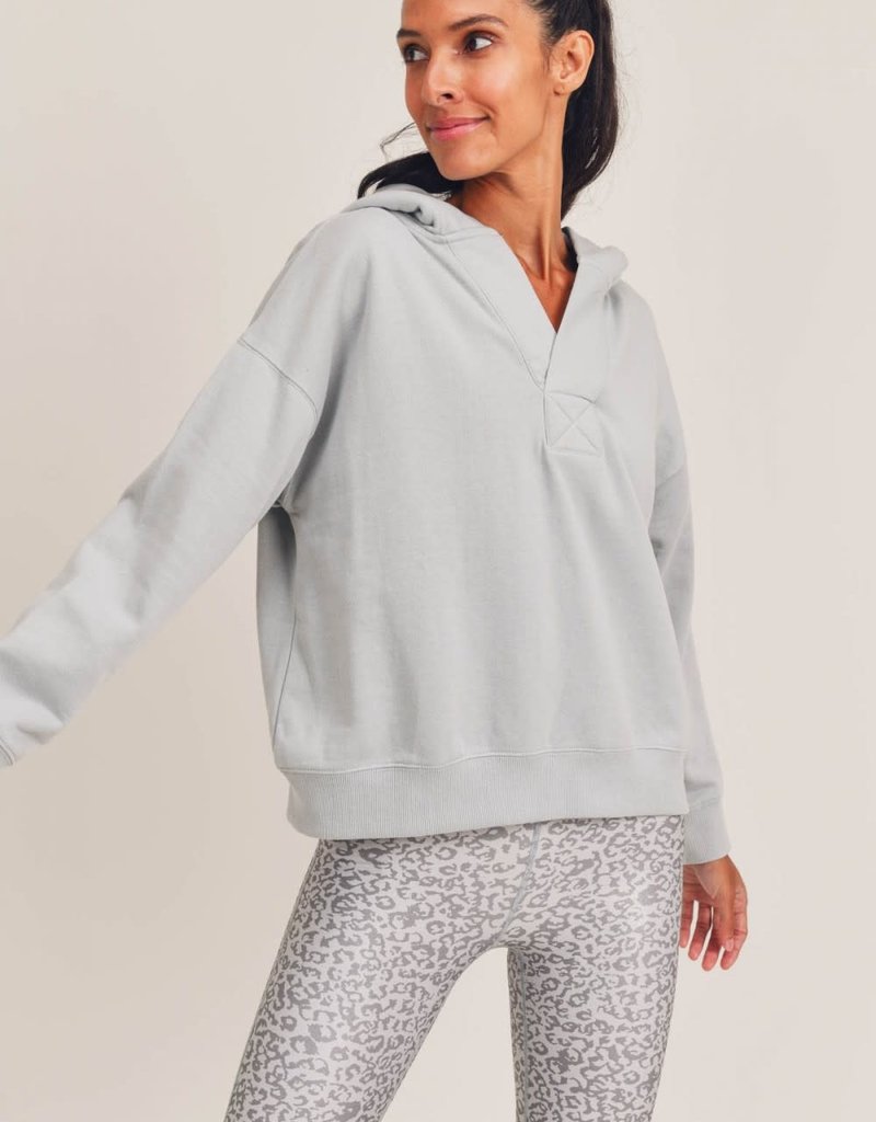 MONO B THE MARLO OVERLAY HOODIE