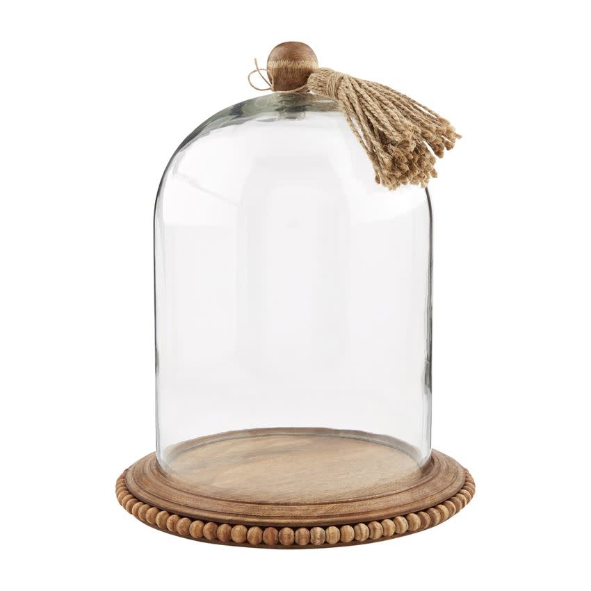 MUD PIE GLASS TASSEL CLOCHE MUD PIE GLASS TASSEL CLOCHE