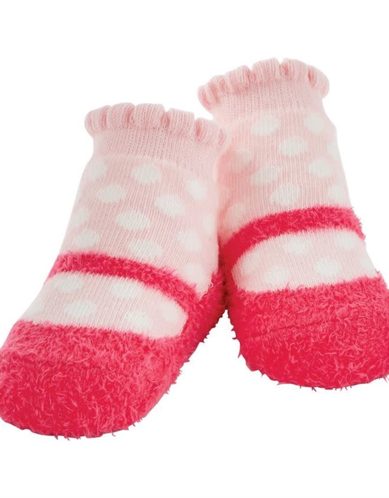 MUD PIE MARY JANE CHENILLE DOT SOCKS