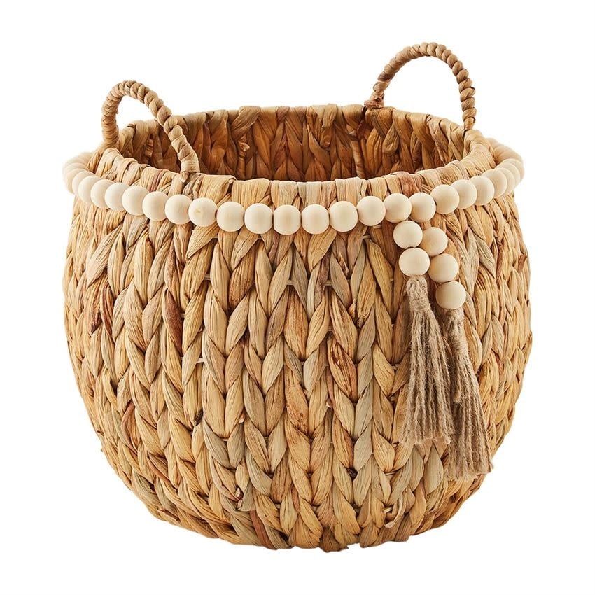 MUD PIE WATER HYACINTH BASKET