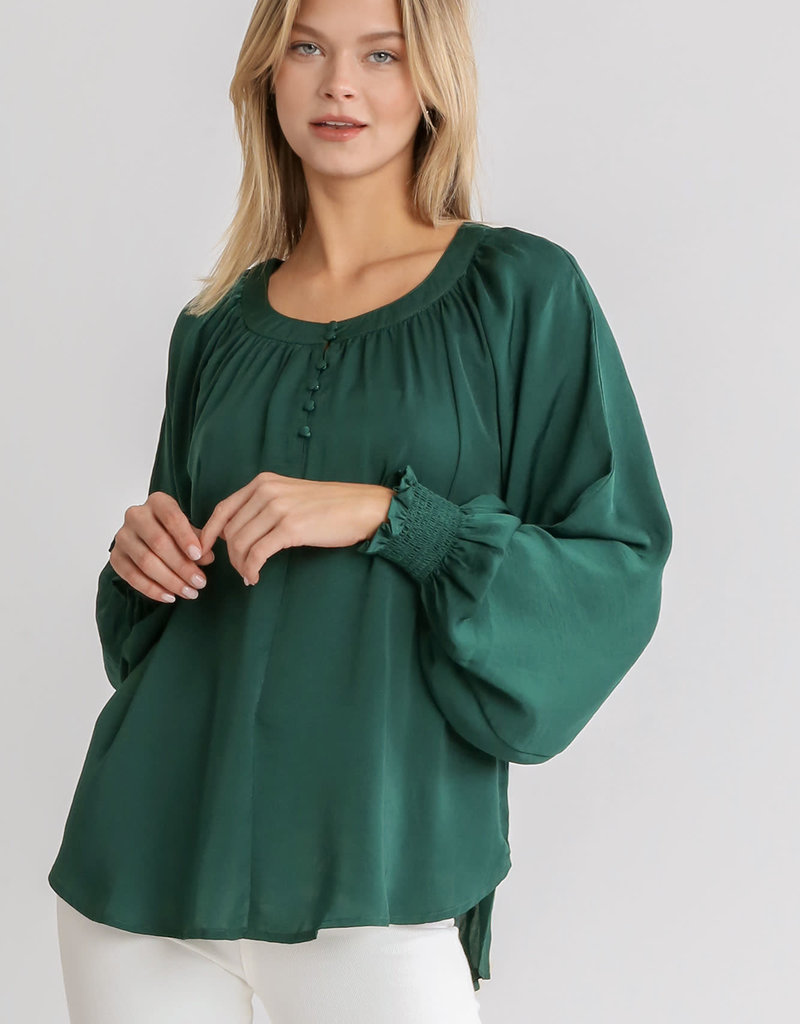 ROSLYN SATIN TOP