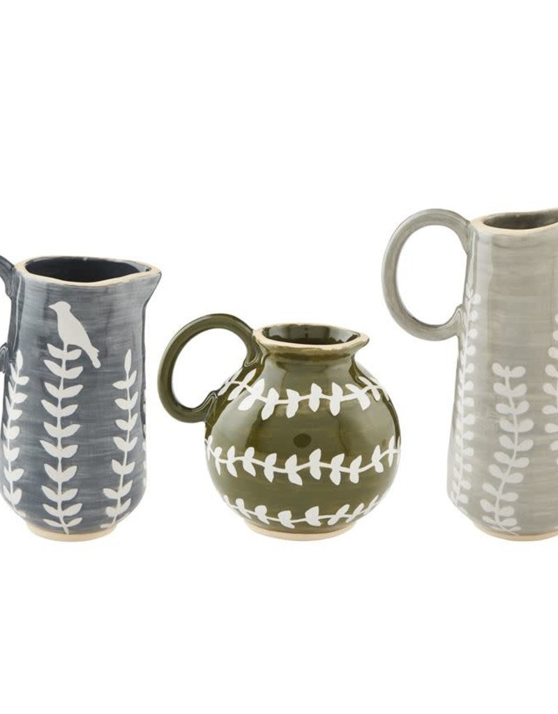 MUD PIE LEAF BUD VASE