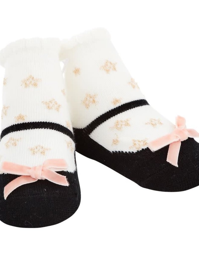 MUD PIE BLACK STAR SOCKS