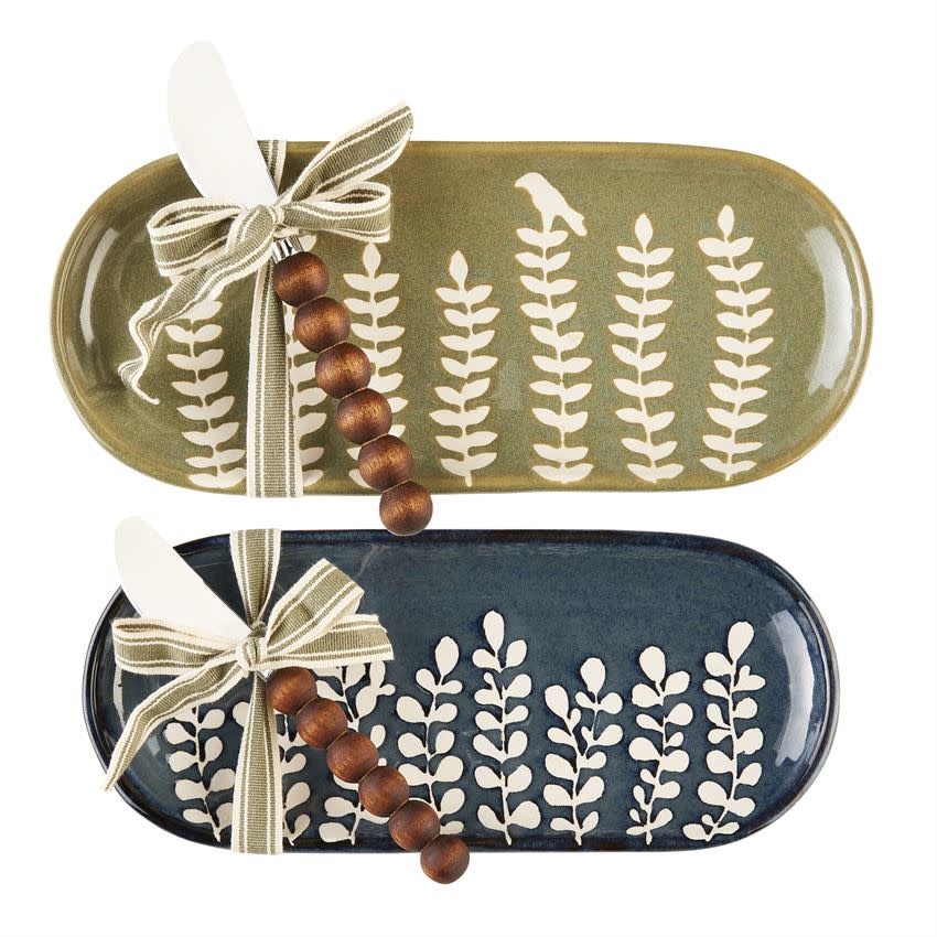 MUD PIE LEAF EVERYTHING DISH SET MUD PIE LEAF EVERYTHING DISH SET