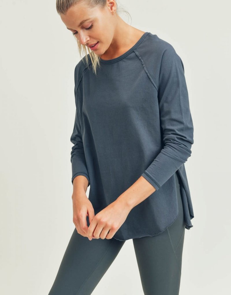 MONO B THE MARLA RAGLAN TOP