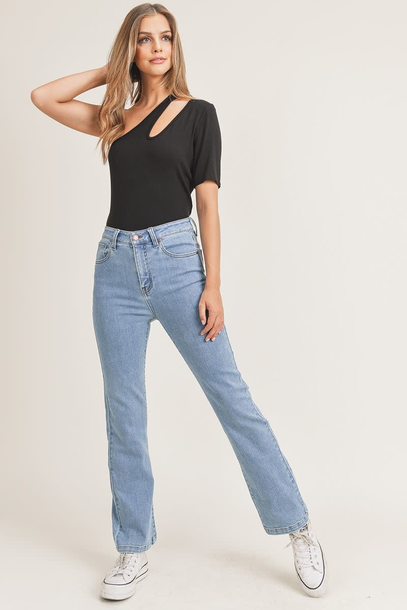 RISEN JEANS LEXIE LIGHTWASH DENIM RISEN JEANS LEXIE LIGHTWASH DENIM