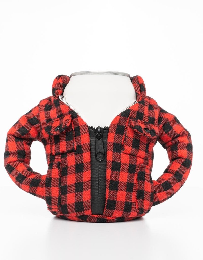 PUFFIN RED BUFFALO CHECK BEVERAGE FLANNEL