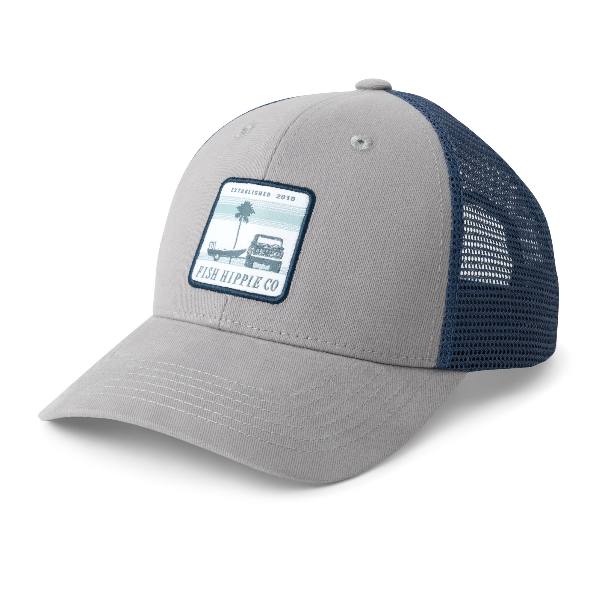 FISH HIPPIE PROMPT TRUCKER HAT