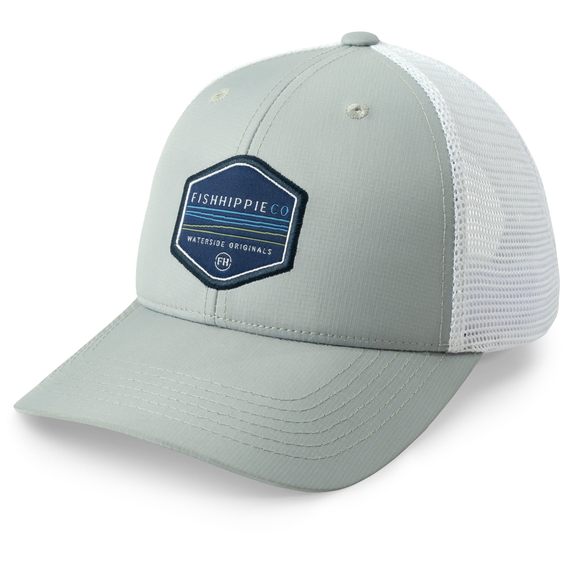 FISH HIPPIE GULFSTREAM TRUCKER-LT GRAY FISH HIPPIE GULFSTREAM TRUCKER-LT GRAY