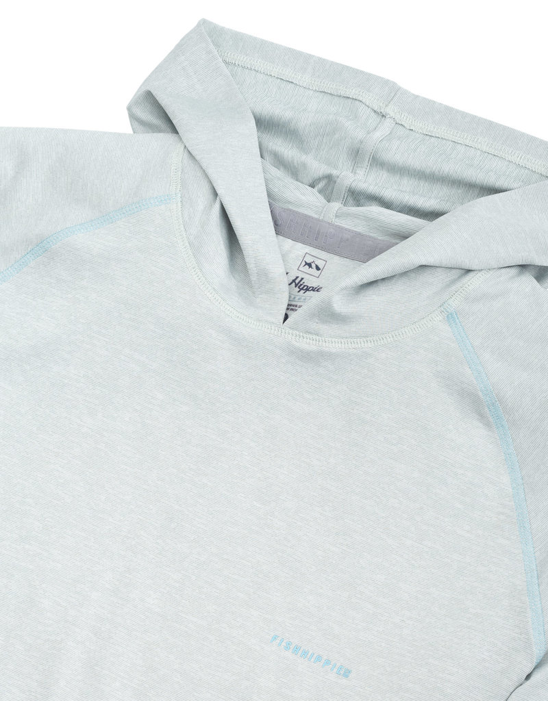 FISH HIPPIE HEATHER STREAK BODEN HOODIE
