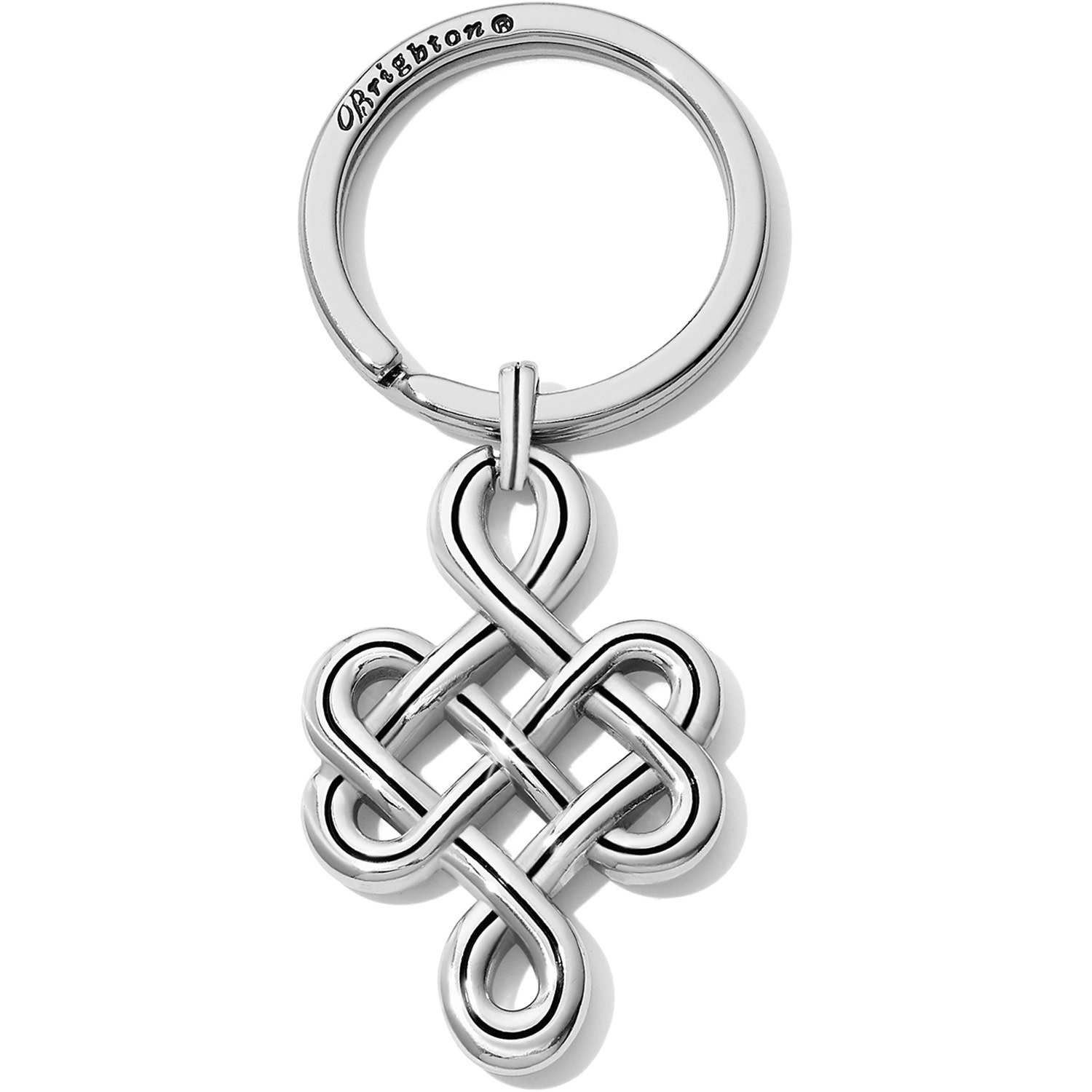 BRIGHTON INTERLOK ENDLESS KNOT KEY FOB