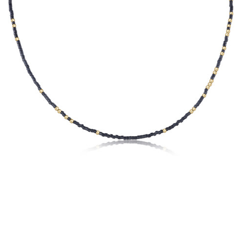 ENEWTON 15" CHOKER HOPE UNWRITTEN-LUSTER CHARCOAL