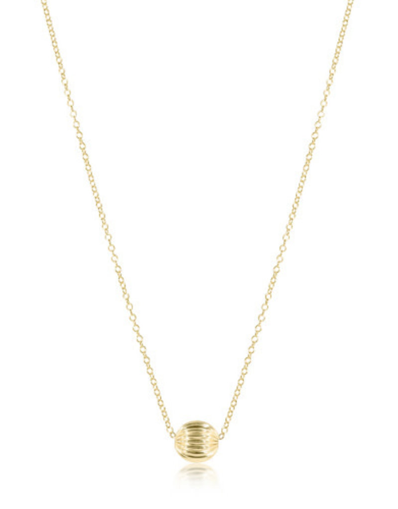 ENEWTON 16" NECKLACE GOLD-DIGNITY 8MM GOLD