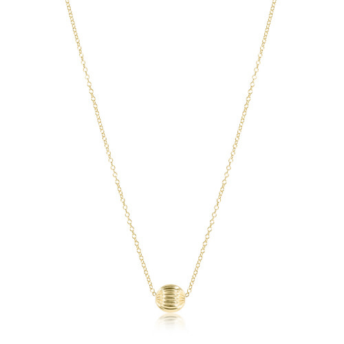 ENEWTON 16" NECKLACE GOLD-DIGNITY 8MM GOLD ENEWTON 16" NECKLACE GOLD-DIGNITY 8MM GOLD