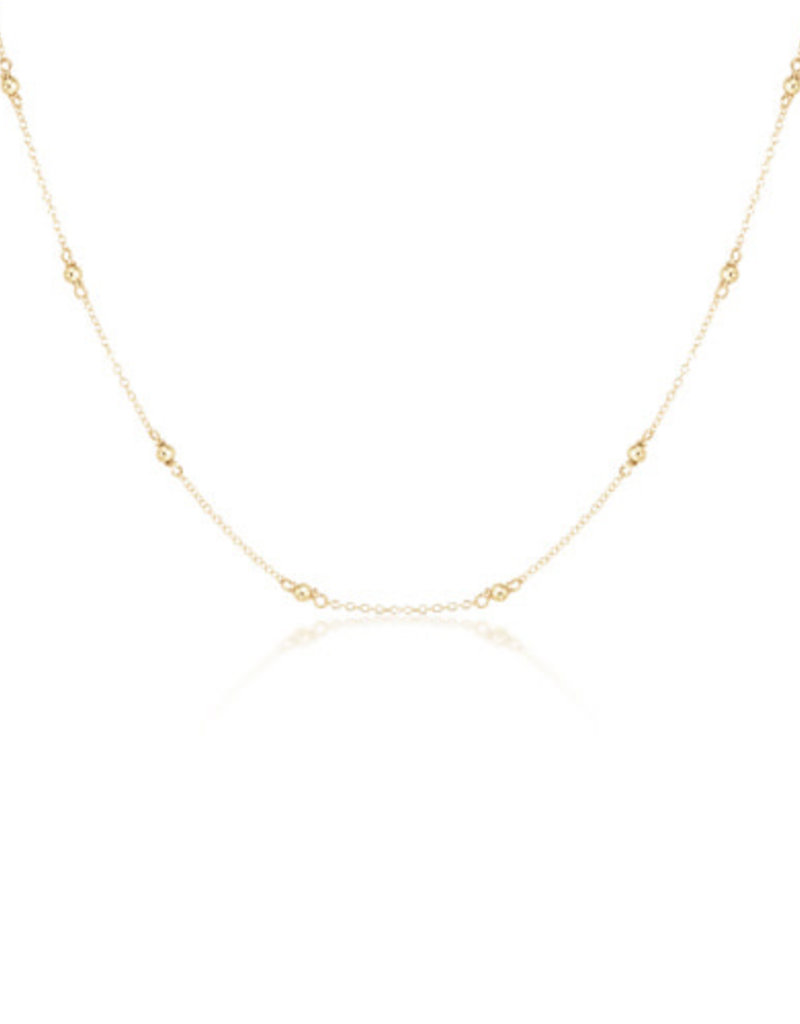 ENEWTON 17" CHOKER SIMPLICITY CHAIN GOLD - CLASSIC 2.5MM GOLD
