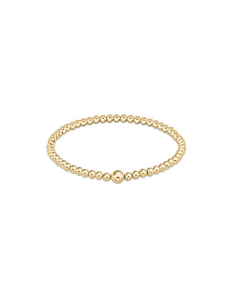 ENEWTON CLASSIC GOLD 4mmBEAD BANGLE