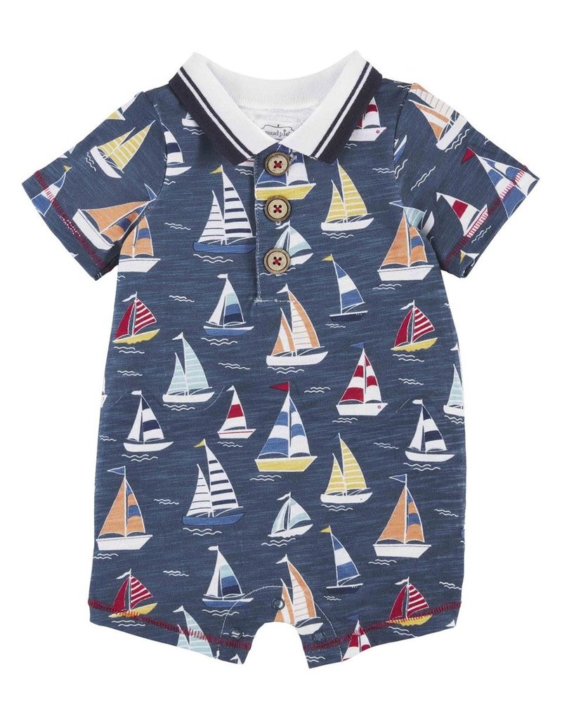 MUD PIE SAILBOAT SHORTALL