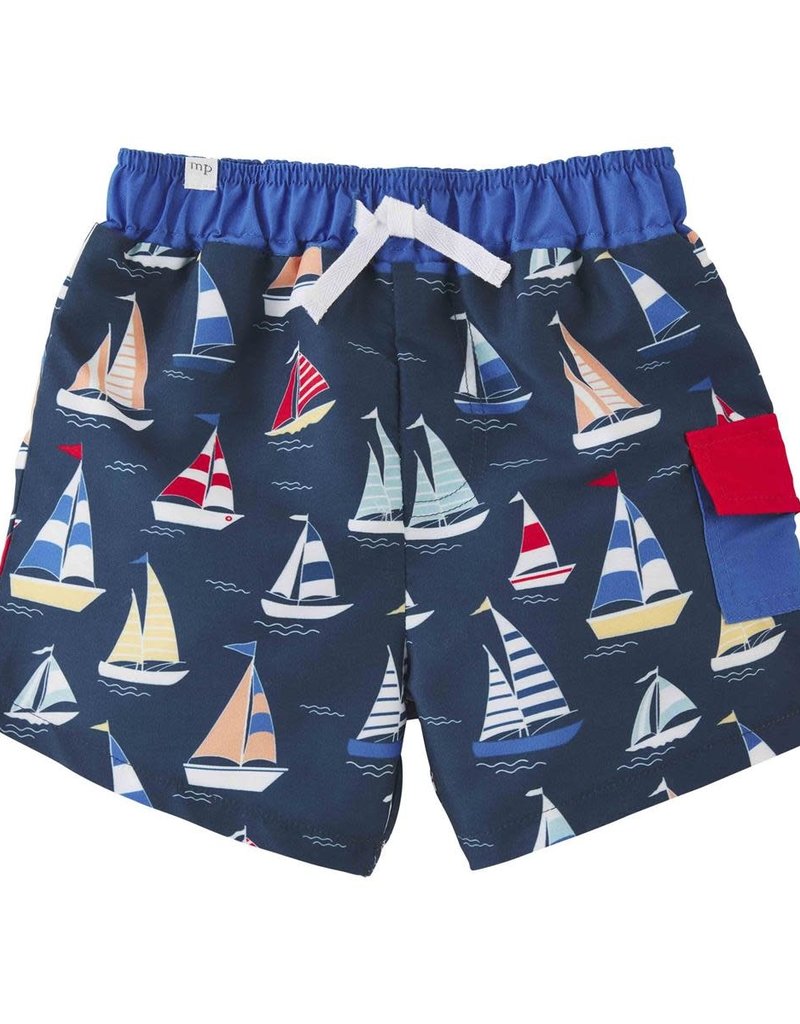 MUD PIE SAILBOAT SWIM TRUNKS