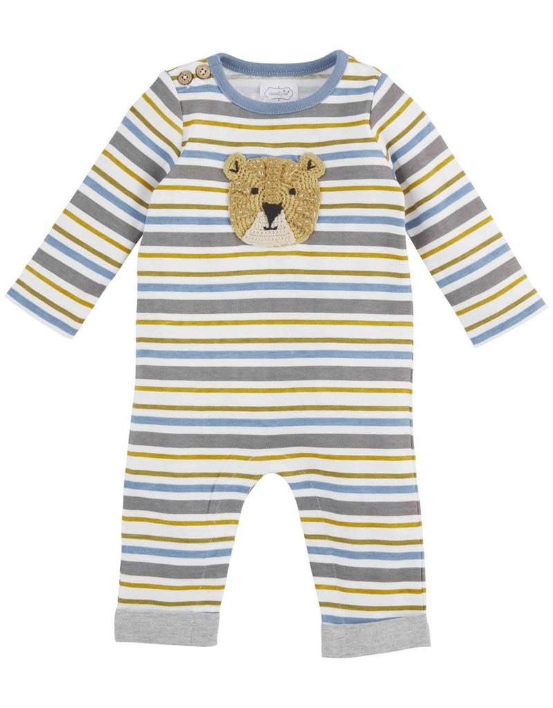 MUD PIE CROCHET TIGER ONE PIECE