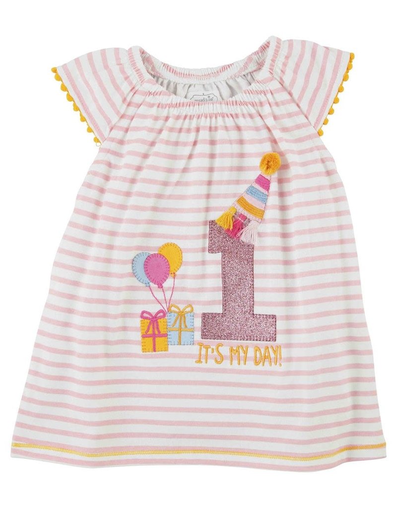 MUD PIE 1 BIRTHDAY TUNIC