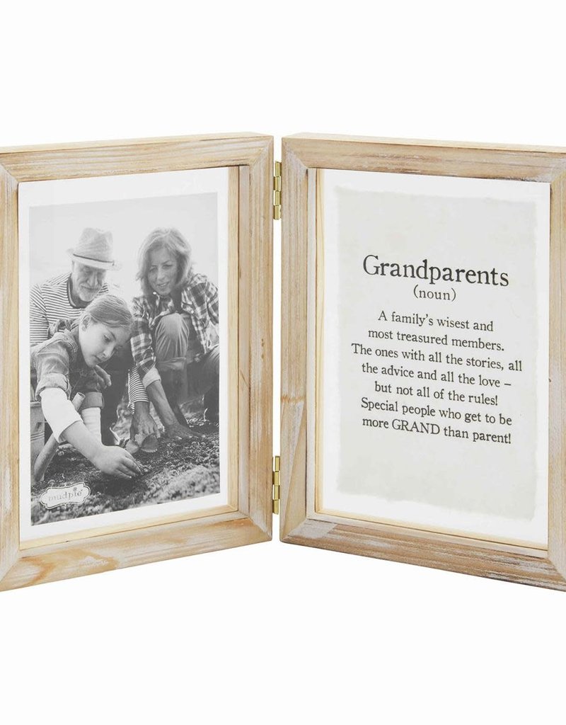 MUD PIE GRANDPARENTS HINGED FRAME