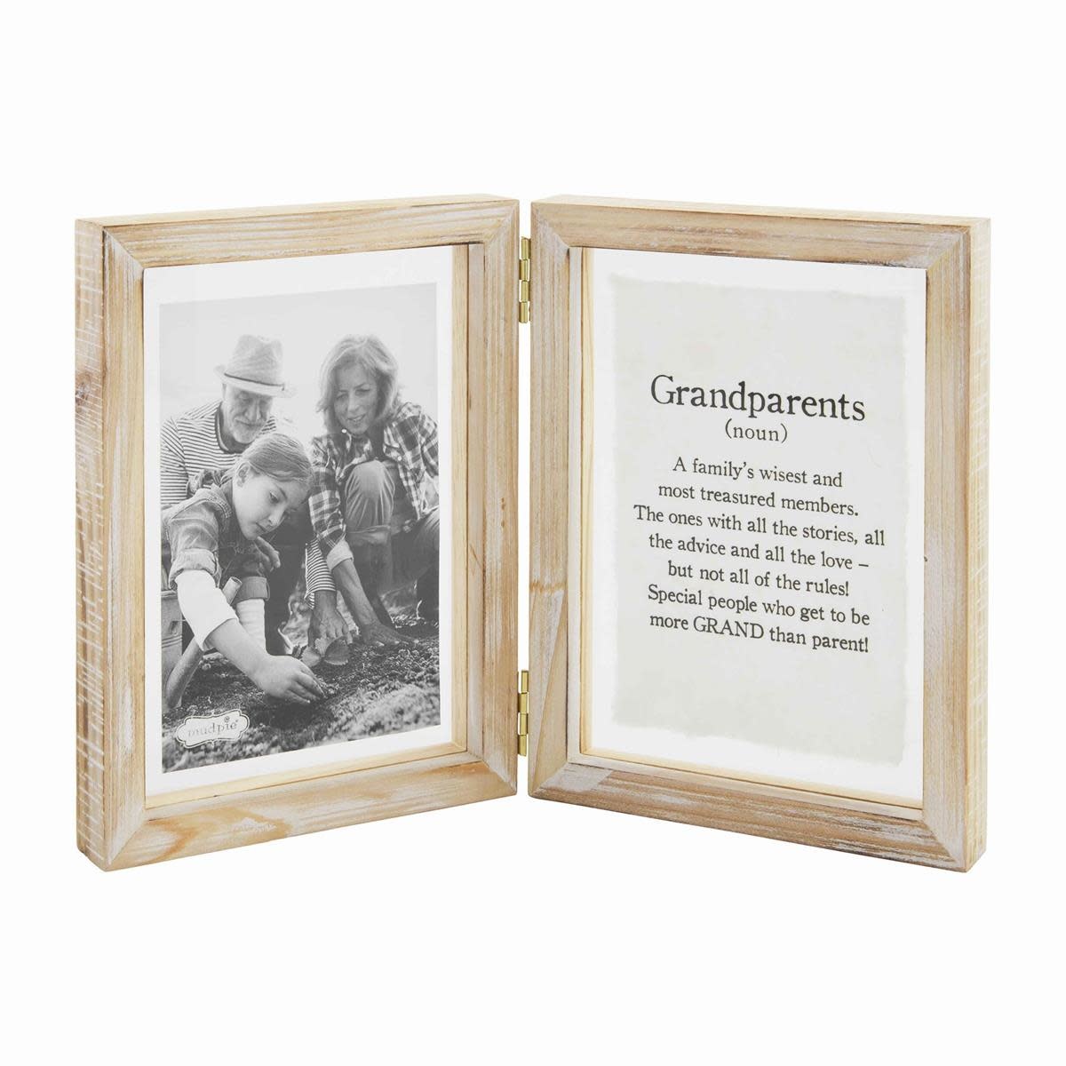 MUD PIE GRANDPARENTS HINGED FRAME MUD PIE GRANDPARENTS HINGED FRAME