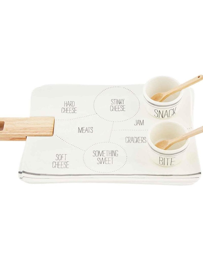 MUD PIE CHEESE DIAGRAM BOARD SET