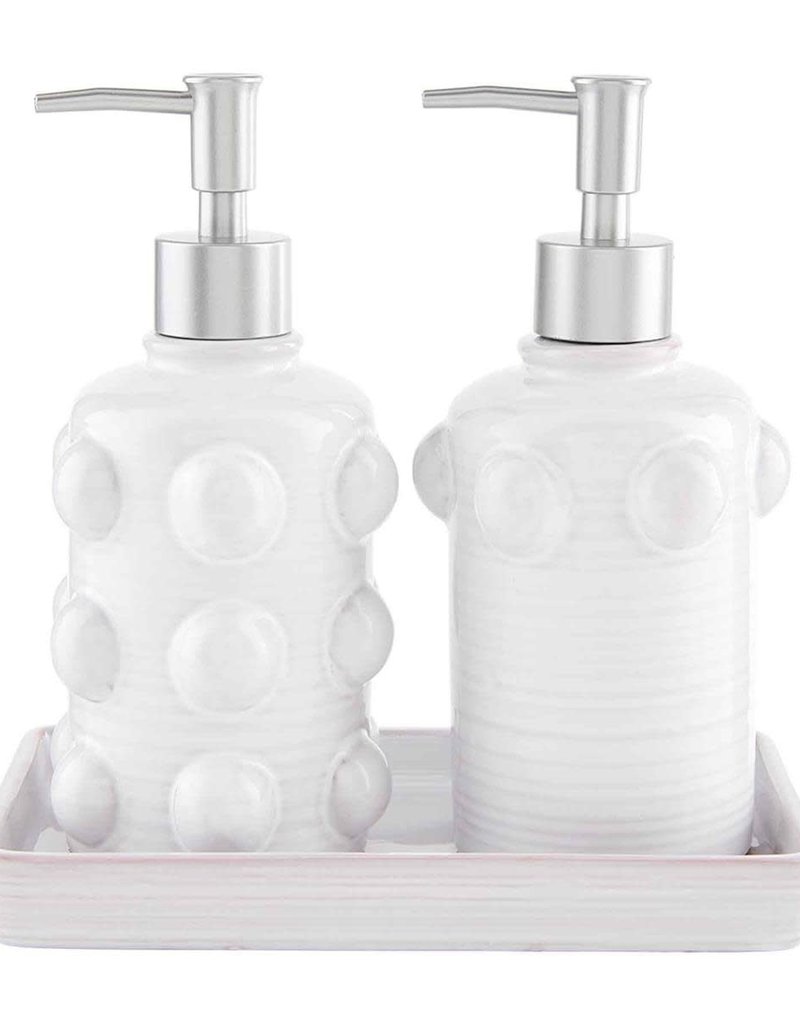 MUD PIE BEADED SOAP SET