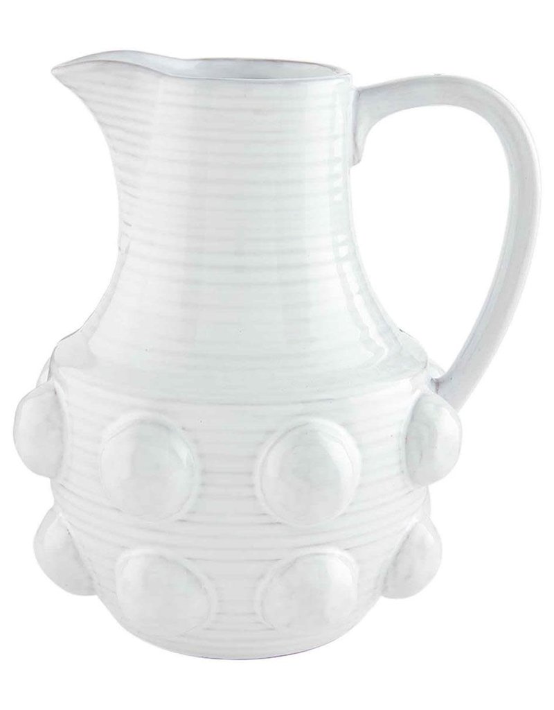 MUD PIE BEADED PITCHER