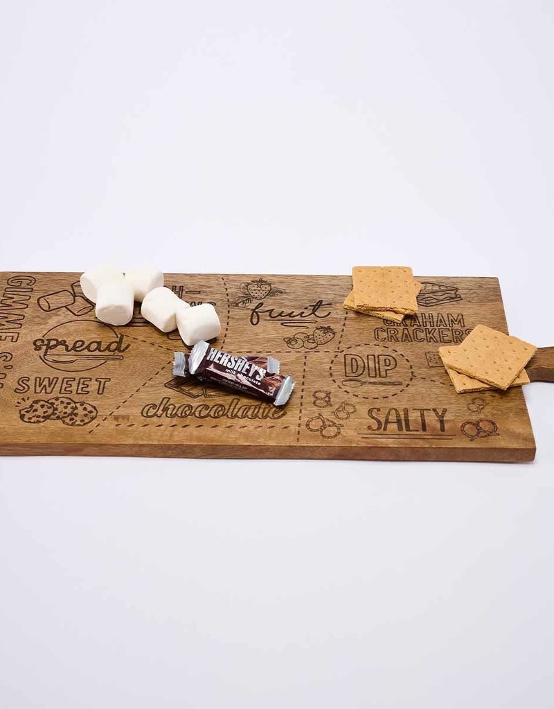 MUD PIE S'MORE MAP BOARD SET