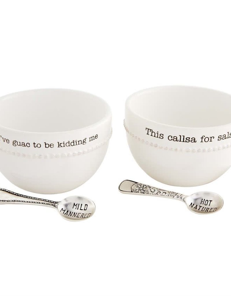 MUD PIE SALSA & GUAC DIP SET