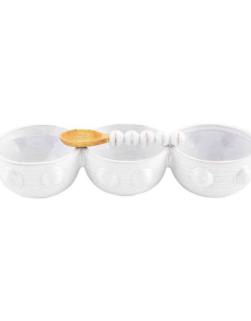 MUD PIE BEADED TRIPLE DIP SET