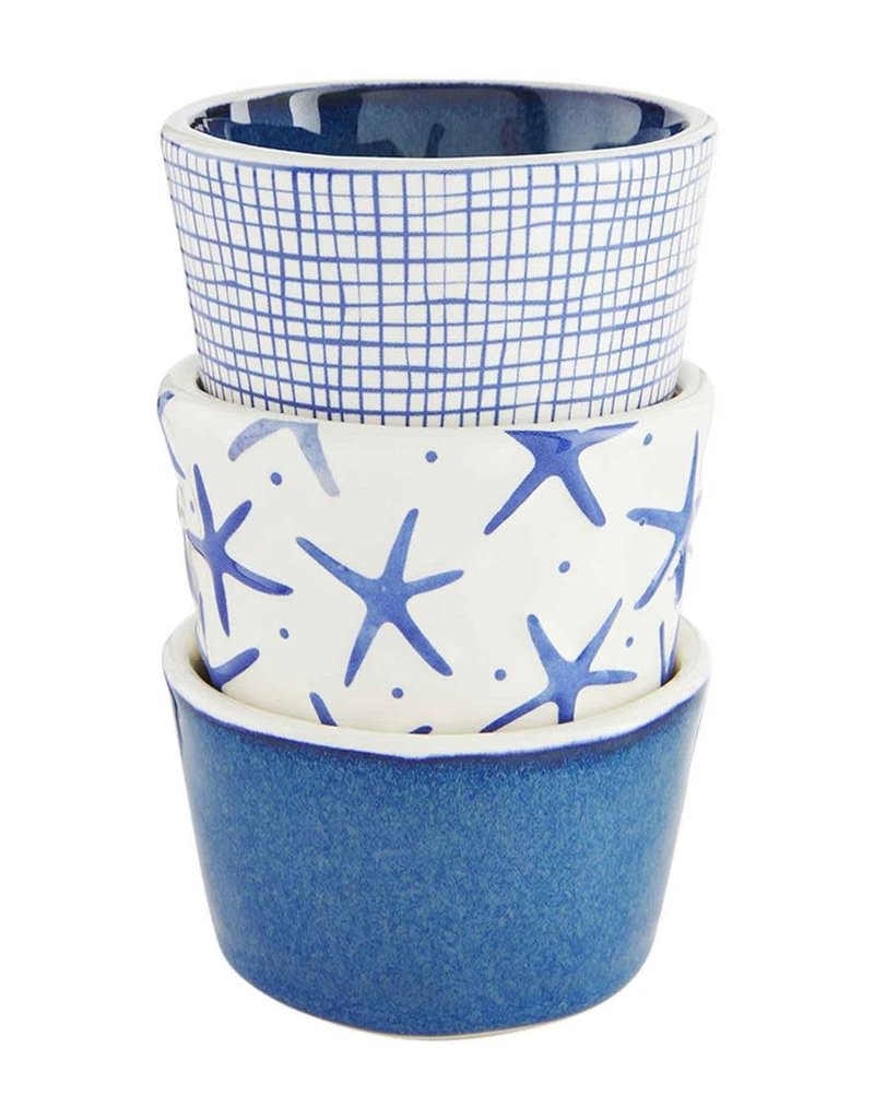 MUD PIE BLUE SEA RAMEKIN SET