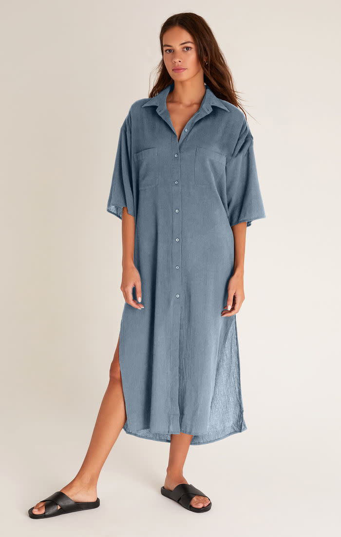 Z SUPPLY LINA BUTTON UP DUSTER