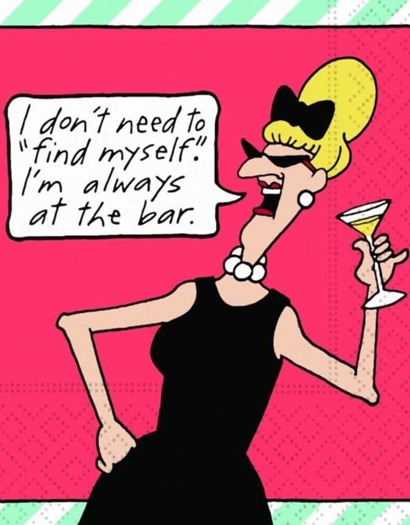 I'M ALWAYS AT THE BAR