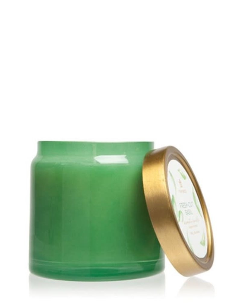 THYMES FRESH-CUT BASIL STATEMENT CANDLE