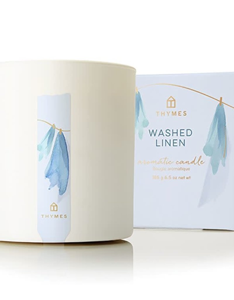 THYMES WASHED LINEN POURED CANDLE