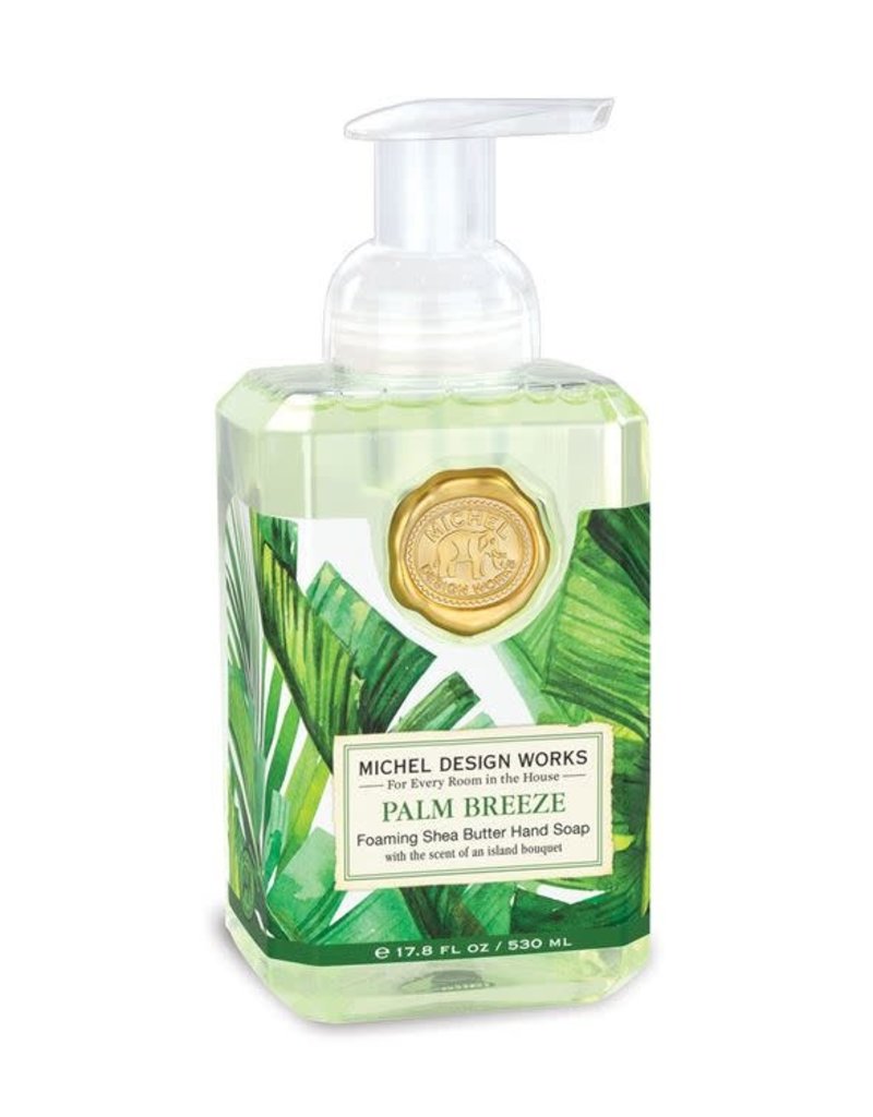MICHEL DESIGN WORKS PALM BREEZE FOAMING SOAP