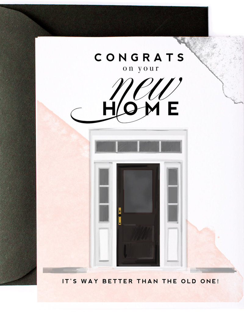 KITTY MEOW CONGRATS NEW HOME CARD
