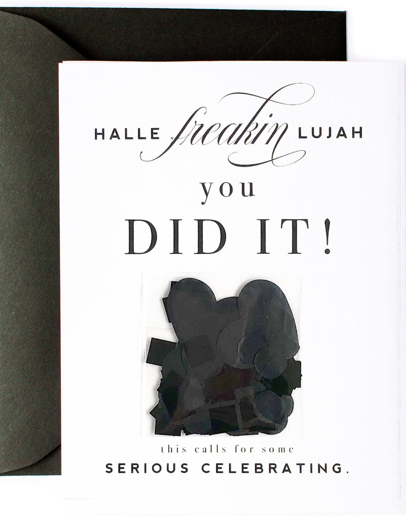 KITTY MEOW HALLELUJAH CARD