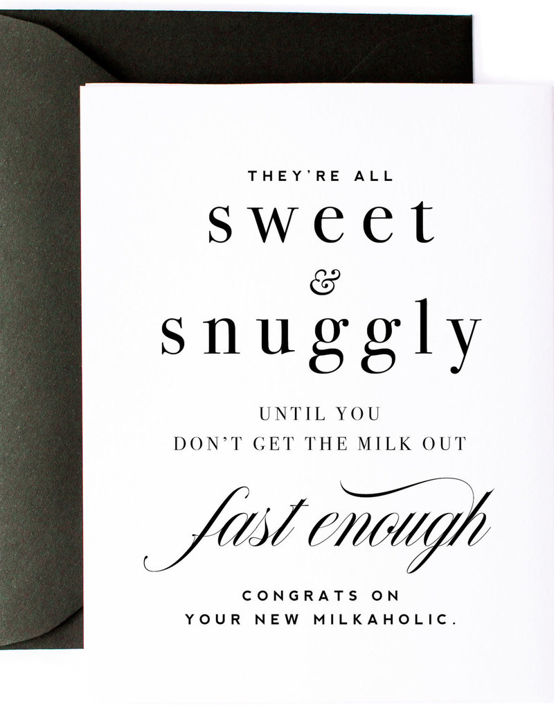 KITTY MEOW MILKAHOLIC FRIEND CARD