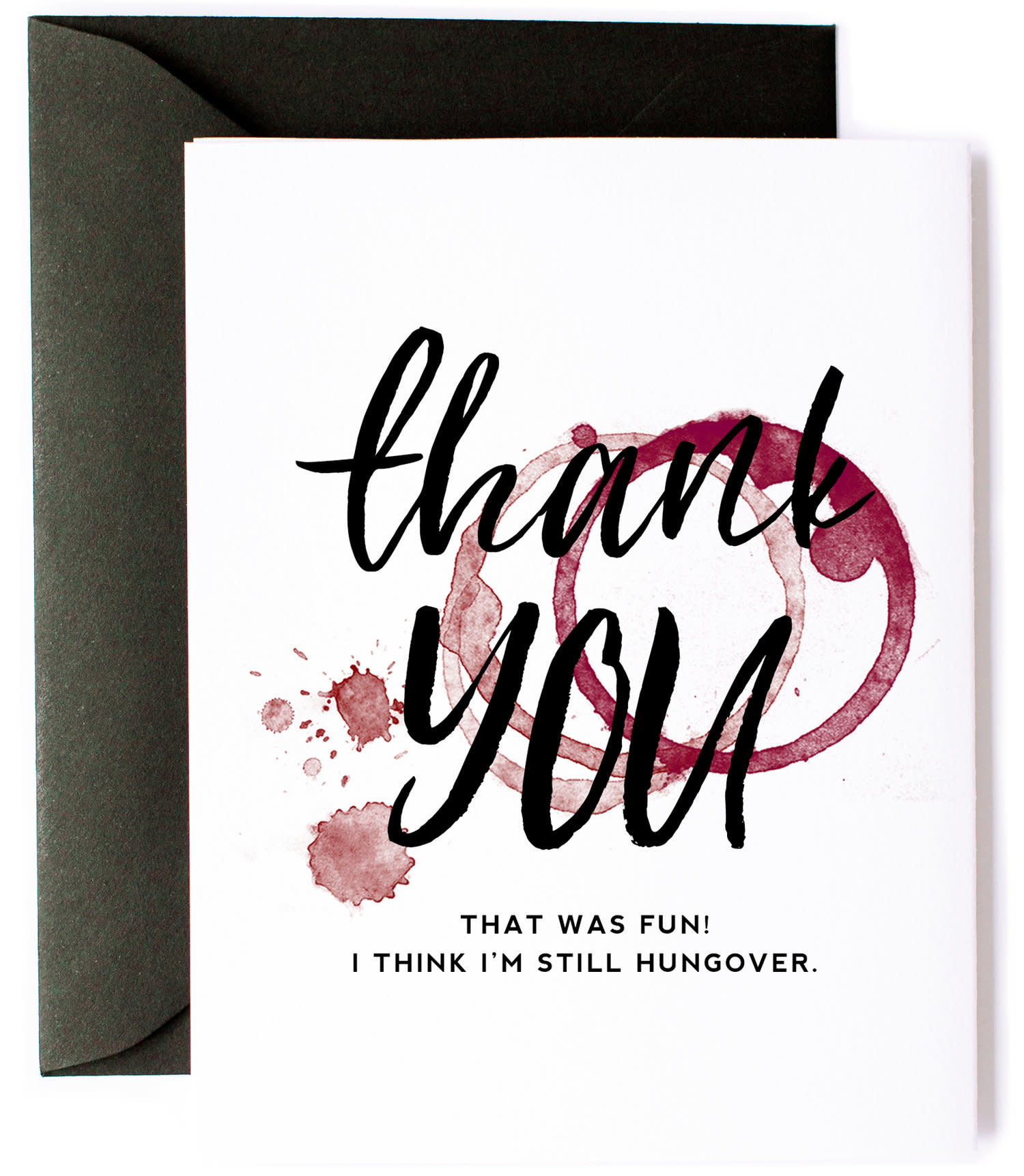 KITTY MEOW TY HANGOVER FRIEND CARD